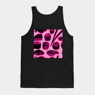 Pink sushi Tank Top